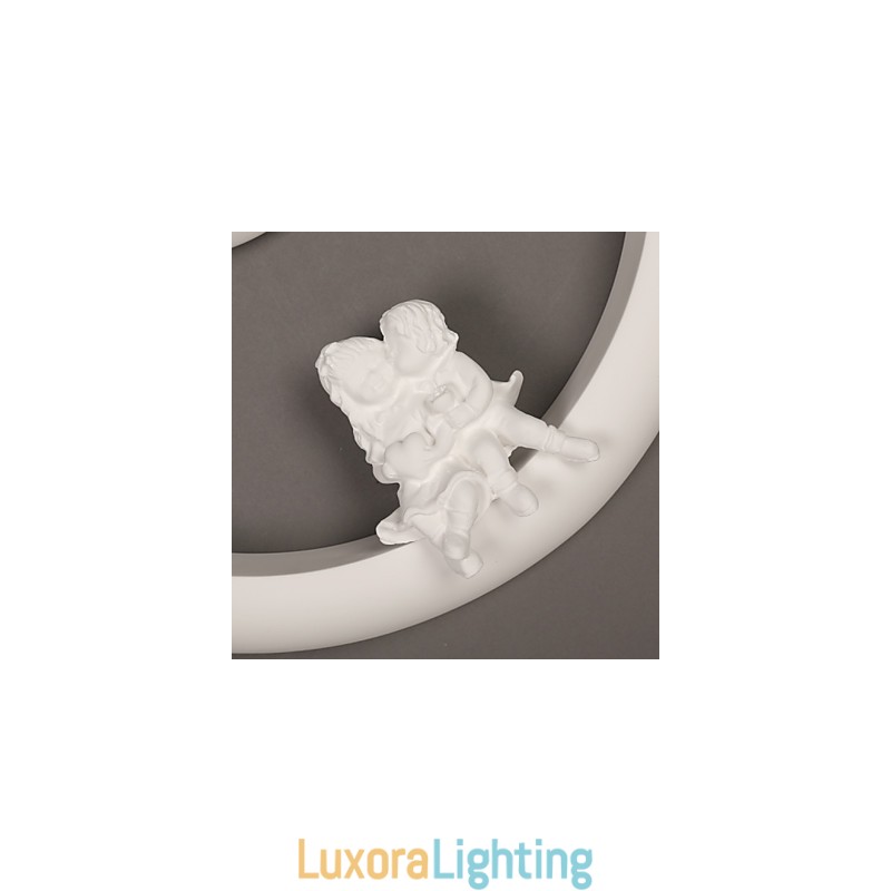 Designer Touch Decorative Sweet Pastoral Gypsum Fun Children Room Porch Wall Lamp Lights