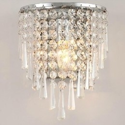Designer Touch Decorative Modern Fashion Crystal Wall Lamps Bed lighting Crystal Wall Lamp