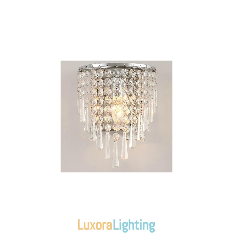 Designer Touch Decorative Modern Fashion Crystal Wall Lamps Bed lighting Crystal Wall Lamp
