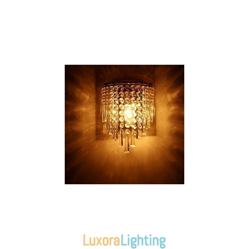 Designer Touch Decorative Modern Fashion Crystal Wall Lamps Bed lighting Crystal Wall Lamp