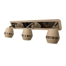 Designer Touch Decorative Modern Spherical Chrome Wall Lights Bathroom Lights With 3 Lights