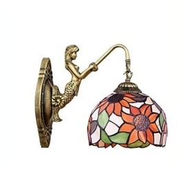 Designer Touch Decorative Christmas European Contracted Rural Creative Wrought Iron Wall Lamp Lights