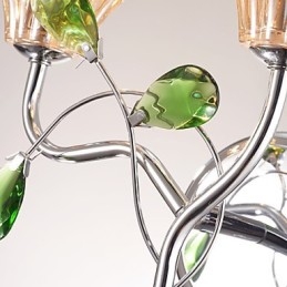 Designer Touch Decorative Wall Sconces Bathroom Lighting Candle Wall Lights Crystal Modern Contemporary Metal