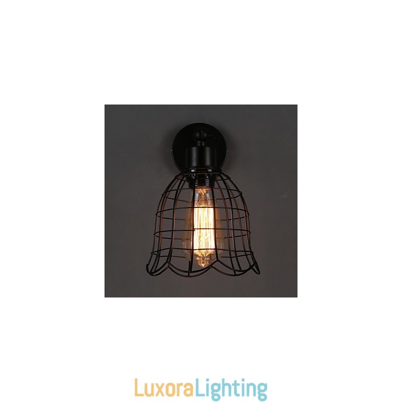 Designer Touch Decorative Single Head Industrial Wind Wall Lamp Contracted Europe Type Wall Lamp Wrought Iron Light