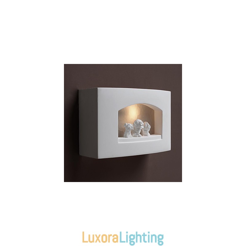 Designer Touch Decorative Contemporary And Contracted Creative Bedroom Plaster Wall Lamp Wall Lamp Lights