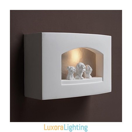 Designer Touch Decorative Contemporary And Contracted Creative Bedroom Plaster Wall Lamp Wall Lamp Lights