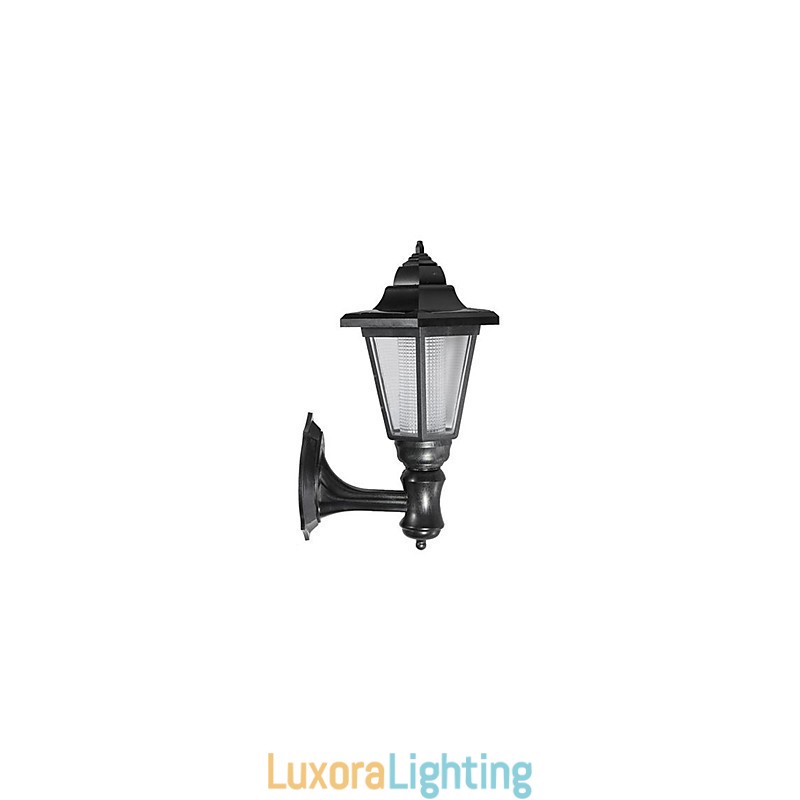 Designer Touch Decorative Solar Powered Outdoor Garden Path Yard Security Wall Light Landscape Lamp