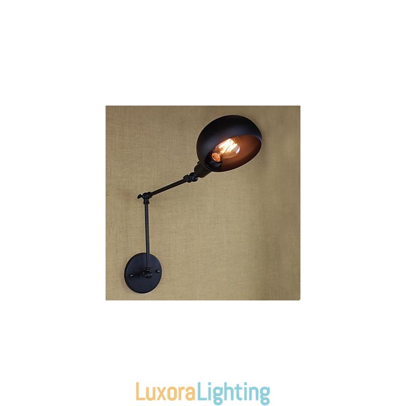 Designer Touch Decorative Long Arm Double Festival Restoring Ancient Ways Wrought Iron Wall Lamp Personality