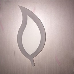 Designer Touch Decorative Creative Simple Fashion ModernAcrylic Contracted Wall Lamp Alloy Small Leaves Light