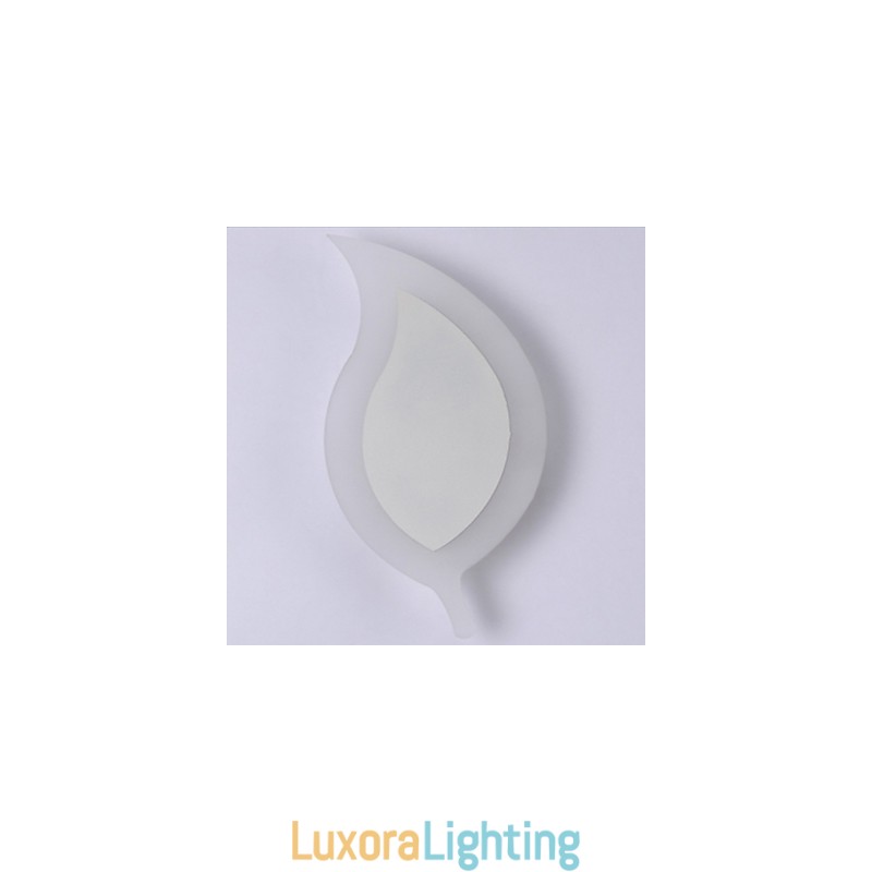 Designer Touch Decorative Creative Simple Fashion ModernAcrylic Contracted Wall Lamp Alloy Small Leaves Light