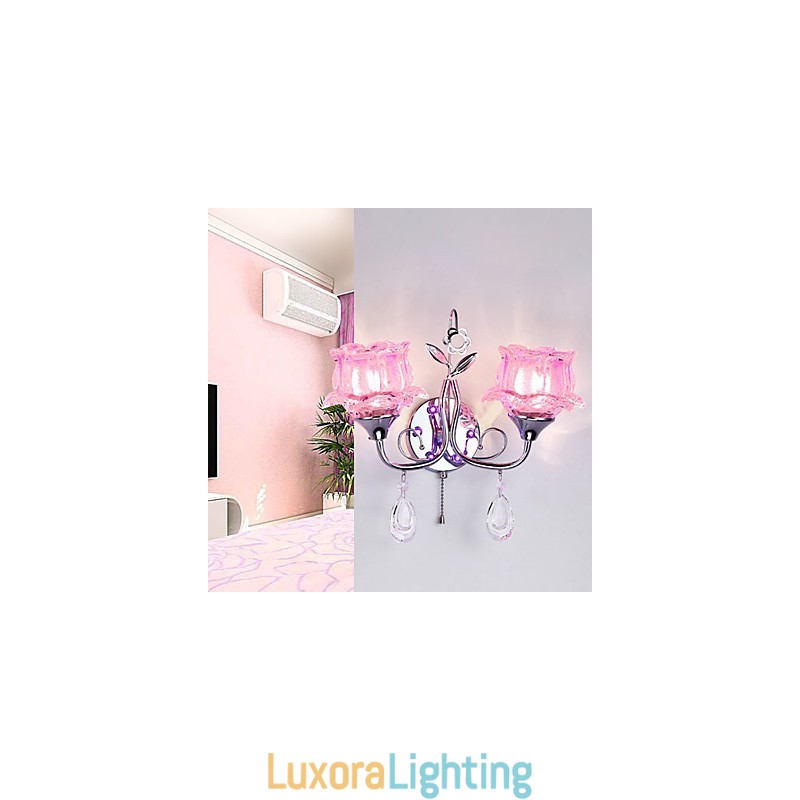 Designer Touch Decorative Creative Contemporary And Contracted Creative Crystal Wall Lamp Lights