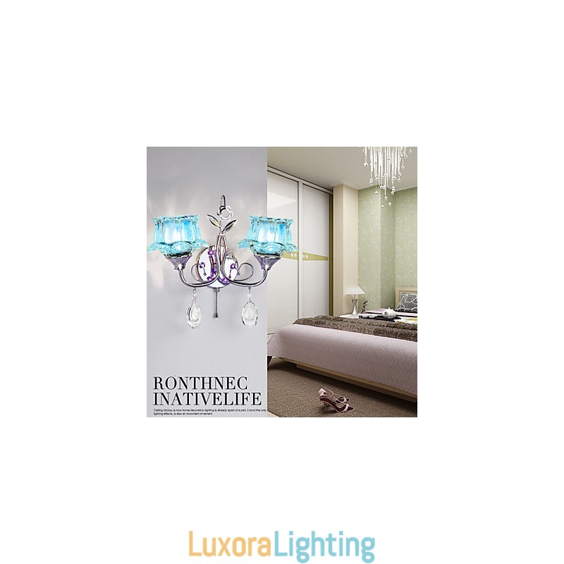 Designer Touch Decorative Creative Contemporary And Contracted Creative Crystal Wall Lamp Lights