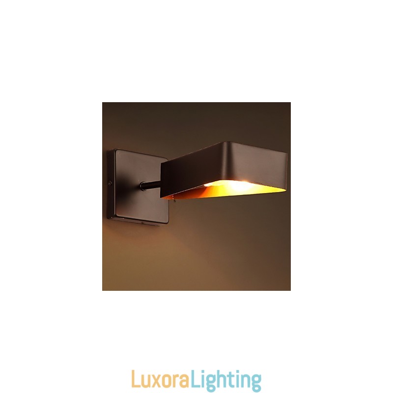 Designer Touch Decorative Wrought Iron Creative Loft Industrial Wind Restoring Ancient Ways Wall Lamp Lights