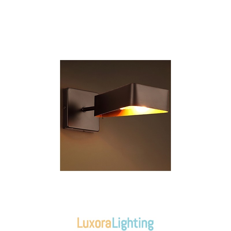 Designer Touch Decorative Wrought Iron Creative Loft Industrial Wind Restoring Ancient Ways Wall Lamp Lights