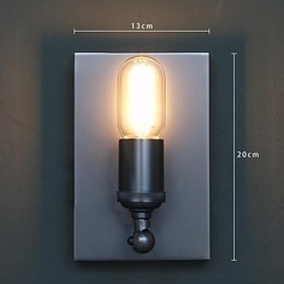 Designer Touch Decorative Contracted And Creative Country Industrial Wind Restoring Ancient Ways Edison Wall Lamp Light