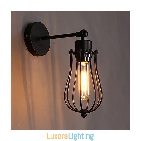 Designer Touch Decorative Creative Personality Wrought Iron Retro Grapefruit Wall Lamp