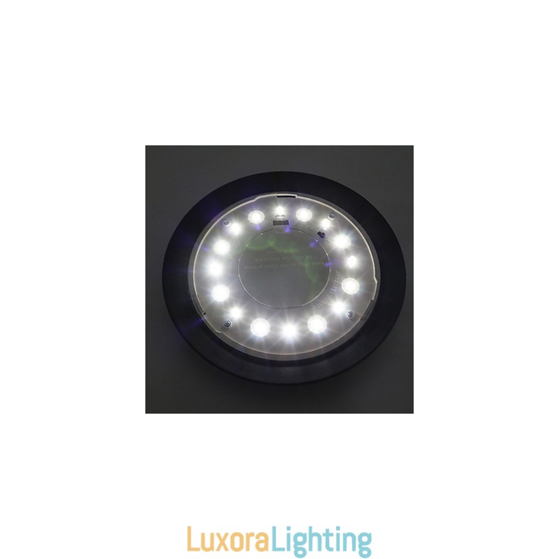 Designer Touch Decorative Outdoor Solar Power White Villa Wall Mount Garden Courtyard Door Path Light Lamp