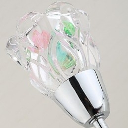 Designer Touch Decorative Creative Flowers Contemporary And Contracted Creative Crystal Wall Lamp Lights