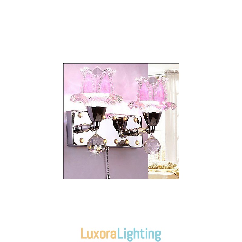 Designer Touch Decorative Creative Contemporary And Contracted Creative Crystal Wall Lamp Lights