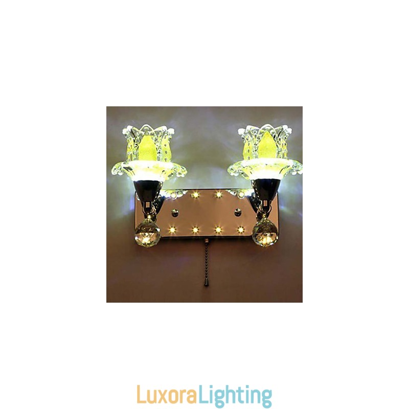 Designer Touch Decorative Creative Contemporary And Contracted Creative Crystal Wall Lamp Lights