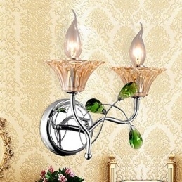 Designer Touch Decorative European Style Creative Contemporary And Contracted Crystal Wall Lamp Lights