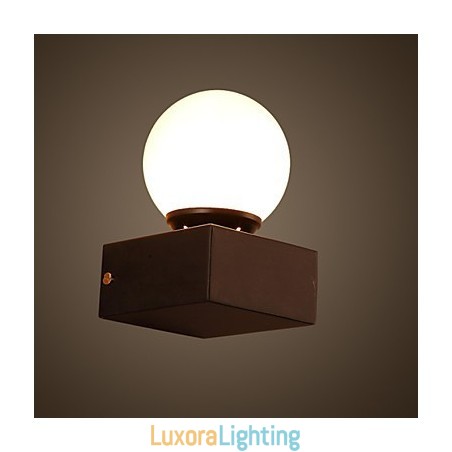 Designer Touch Decorative Ball Loft Creative Wall Lamp Wrought Iron Wall Lamp Restoring Ancient Ways Lights