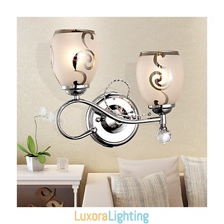 Designer Touch Decorative European Style Creative Contemporary And Contracted Crystal Wall Lamp Lights
