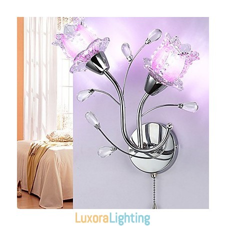 Designer Touch Decorative Creative Contemporary And Contracted Creative Crystal Wall Lamp Lights