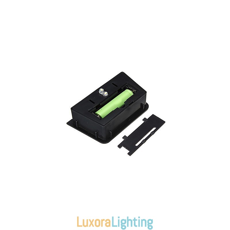 Designer Touch Decorative Warm Yellow Solar Powered Wall Mount 2 Lantern Light Deck Lamp