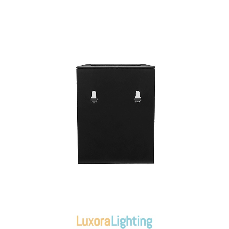 Designer Touch Decorative Warm Yellow Solar Powered Wall Mount 2 Lantern Light Deck Lamp