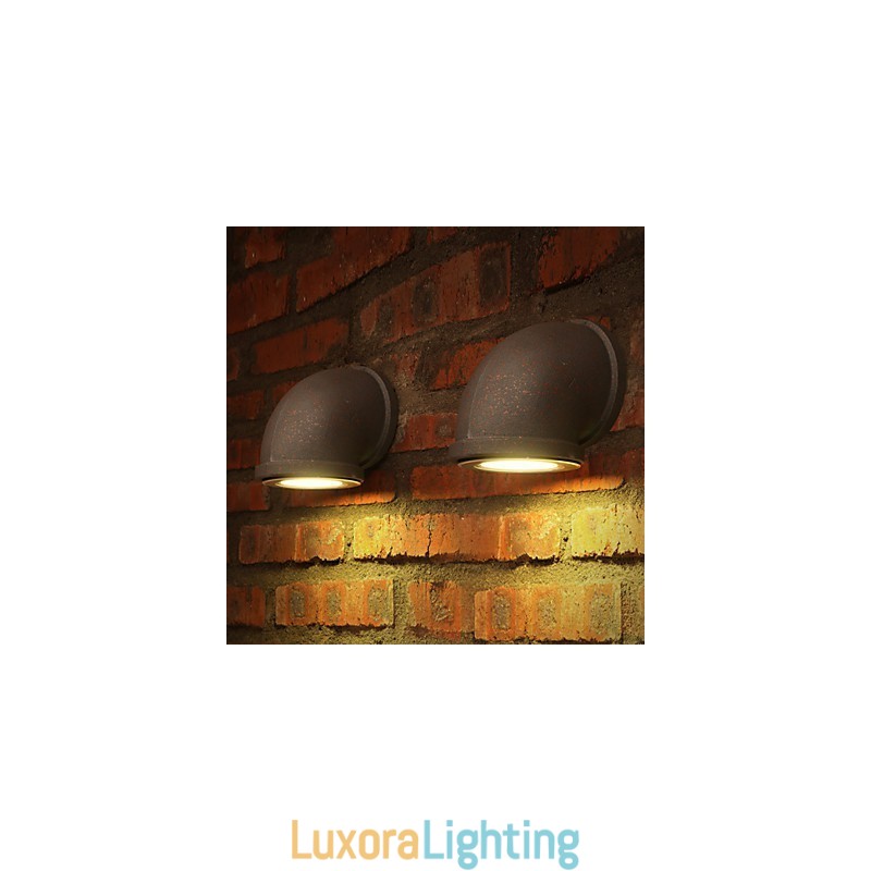 Designer Touch Decorative Loft Personality Vintage Bar Counter Water Pipe Wall Lamp Spot Light Lot Lighting Fitting Stair Balcony Lamp