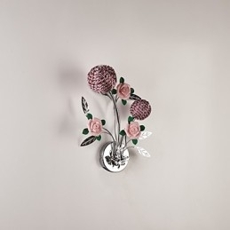 Designer Touch Decorative Wall Sconces Crystal Modern Contemporary Metal