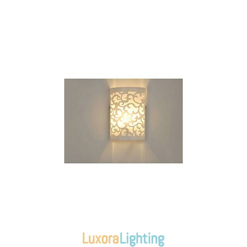 Designer Touch Decorative ALL BLUE High Quality Decoration Of Carve Patterns Or Designs On Woodwork Wall Lamp