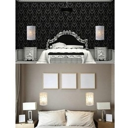 Designer Touch Decorative ALL BLUE High Quality Decoration Of Carve Patterns Or Designs On Woodwork Wall Lamp