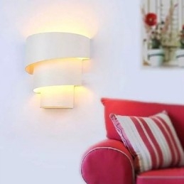 Designer Touch Decorative High Quality Modern Fashion Design Spiral Wall Lamp Creative Wall Lamp