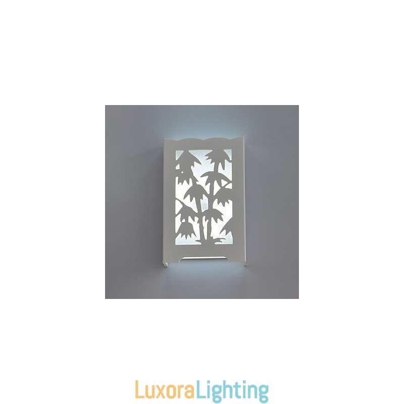 Designer Touch Decorative Modern Creative White Carve Patterns Or Designs On Woodwork Bamboo Wall Lamp Lights