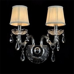 Designer Touch Decorative Crystal Mini Style Wall Sconces Candle Wall Lights Modern Contemporary Glass