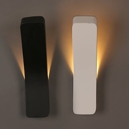 Designer Touch Decorative Contracted And Contemporary Creative Bent Wrought Iron Wall Lamp Power Lights