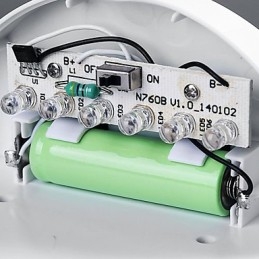 Designer Touch Decorative Solar Powered Lamp Outdoor Garden Light Automatic Sensor Activated Solar Light (White)