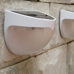 Designer Touch Decorative The New Sound And Light Control Solar Wall Lamp Garden Light Fence Lamp Lights Villa