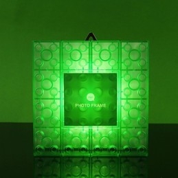 Designer Touch Decorative Creative Blocks Frame Light Colored Cute Little Gifts Wall Lamp Belt Hook Lights