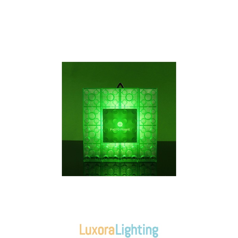 Designer Touch Decorative Creative Blocks Frame Light Colored Cute Little Gifts Wall Lamp Belt Hook Lights