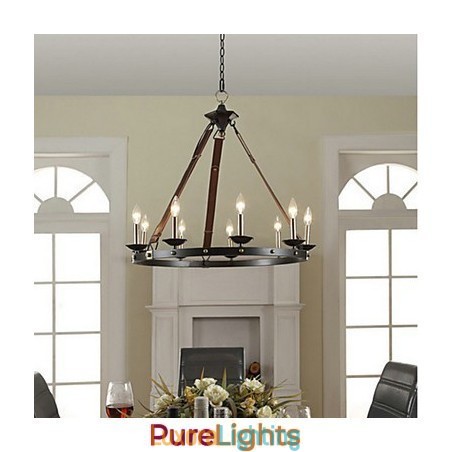 Designer Touch Decorative Chandelier Vintage Metal