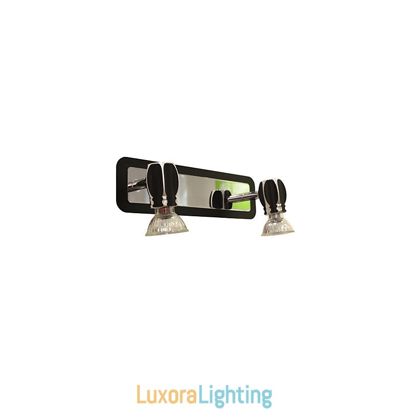 Designer Touch Decorative Modern Black Wall Lights Bathroom Lights With 2 Lights