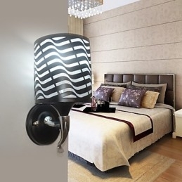 Designer Touch Decorative Wrought Iron Sheepskin Modern Wall Lamp Lights