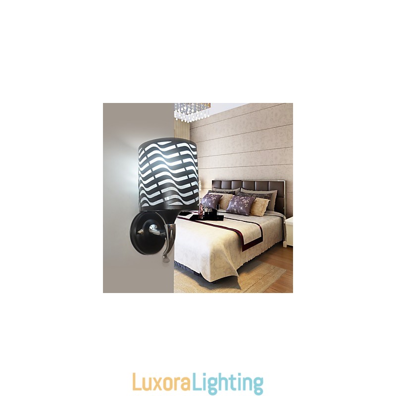 Designer Touch Decorative Wrought Iron Sheepskin Modern Wall Lamp Lights