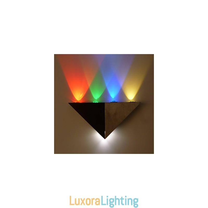 Designer Touch Decorative Multi T Color Temperature Lamp Creative Bar Model Wall Sconces Metal