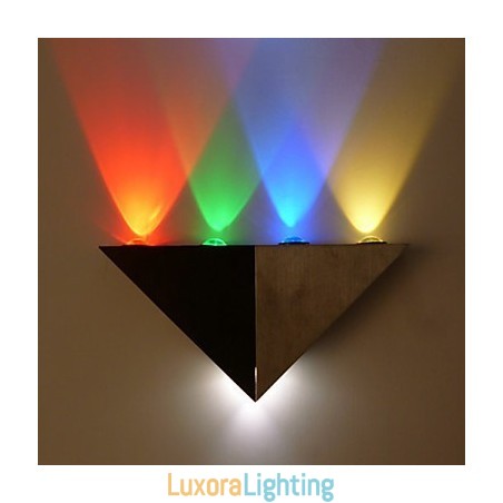 Designer Touch Decorative Multi T Color Temperature Lamp Creative Bar Model Wall Sconces Metal