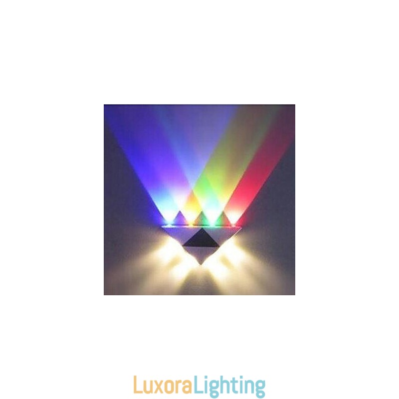 Designer Touch Decorative Multi T Color Temperature Lamp Creative Bar Model Wall Sconces Metal