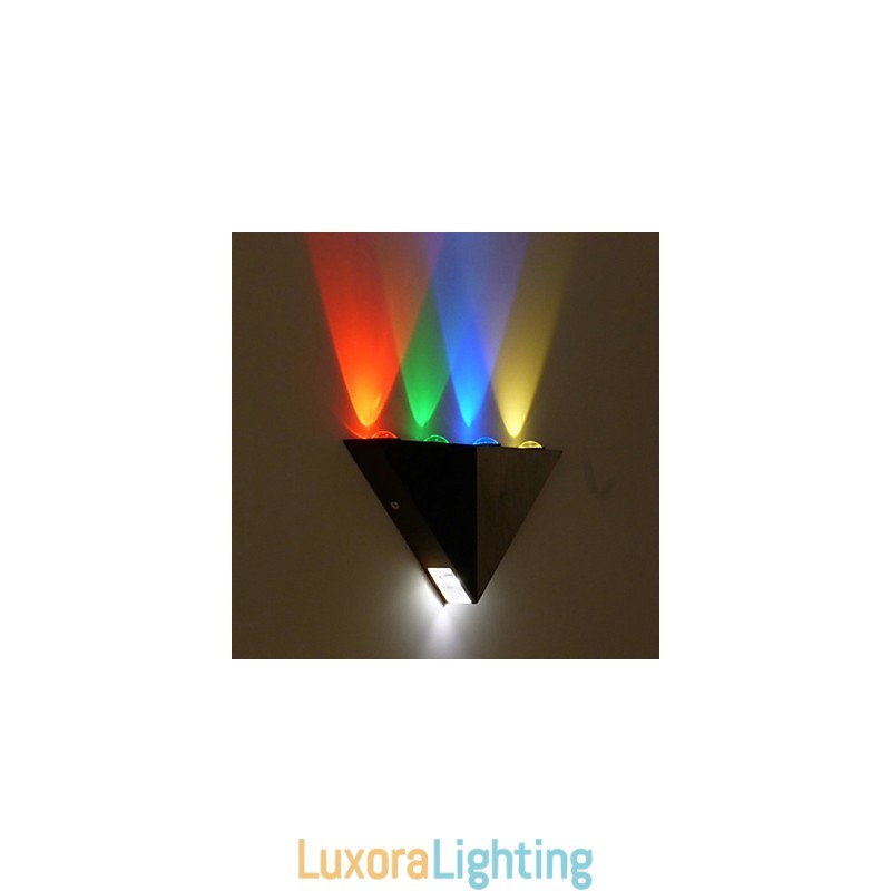 Designer Touch Decorative Multi T Color Temperature Lamp Creative Bar Model Wall Sconces Metal